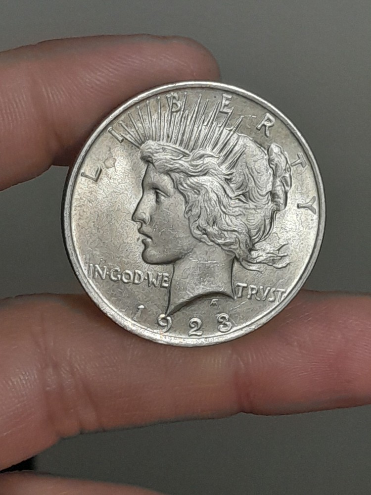1923- P Peace Silver Dollar