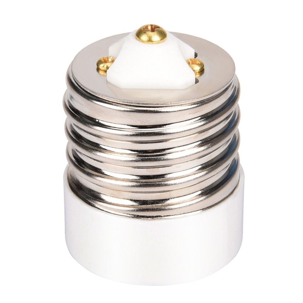 Mogul (E39) to Medium (E26) Socket Adapter Converter For Antique Lamp Socket