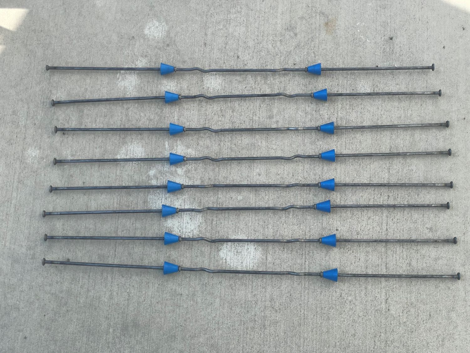 Sandbaggy 12" x 8 ¼" Standard Snap Ties For Concrete Forms (Long End)