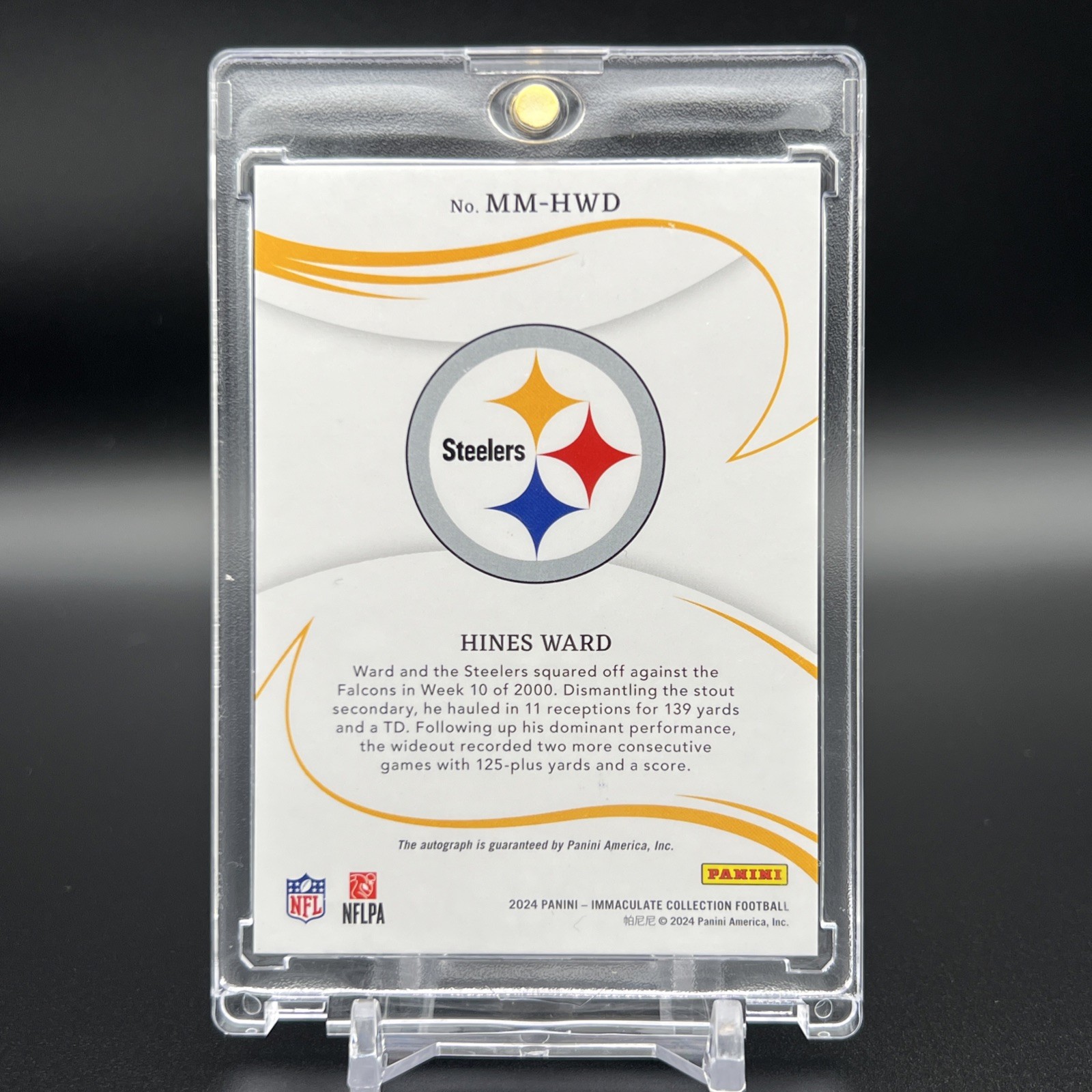 🔥👀 Pittsburg Steelers Five Card Lot - Includes Hines Ward Auto /99 👀🔥