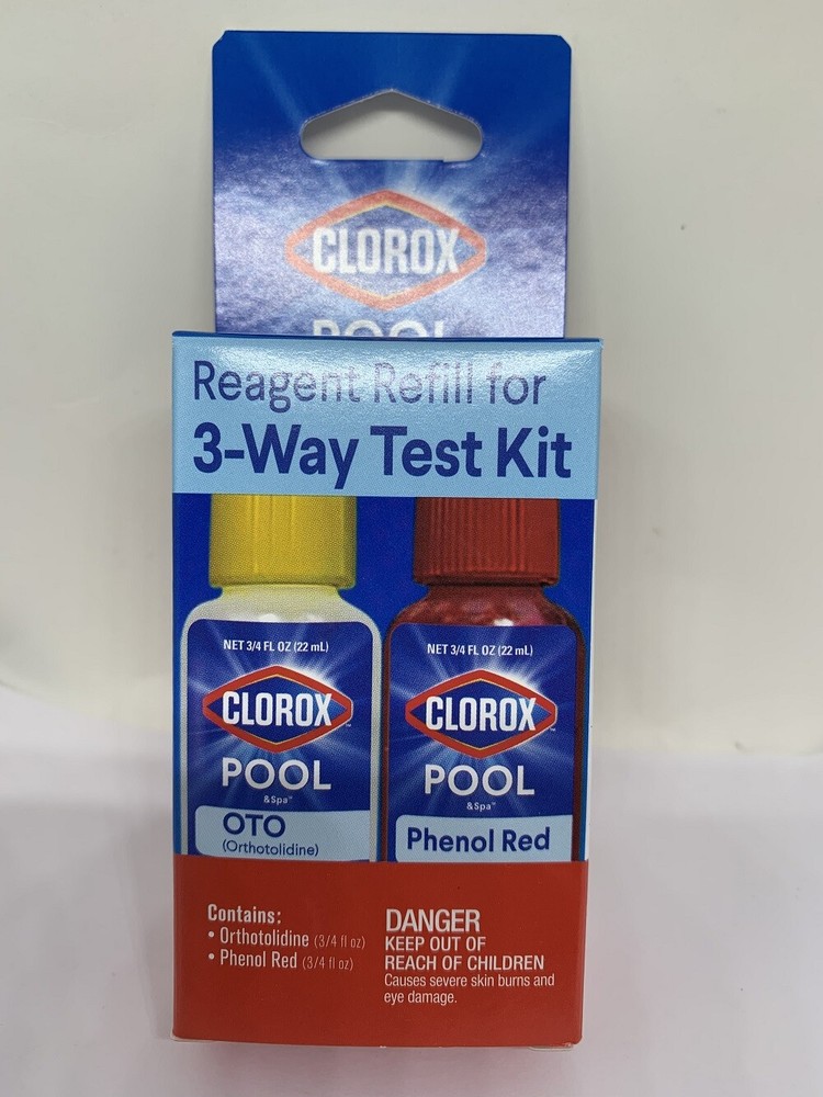 Clorox Pool Reagent Refill for 3-Way Test Kit