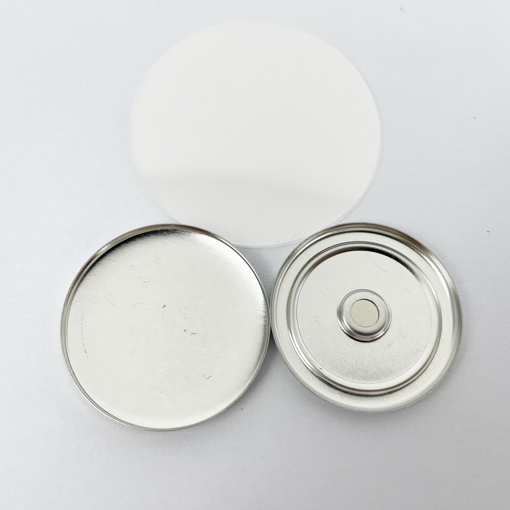 Various Sizes Magnetic Button Badge Parts Supplies for Button Maker 100 Set/Pack