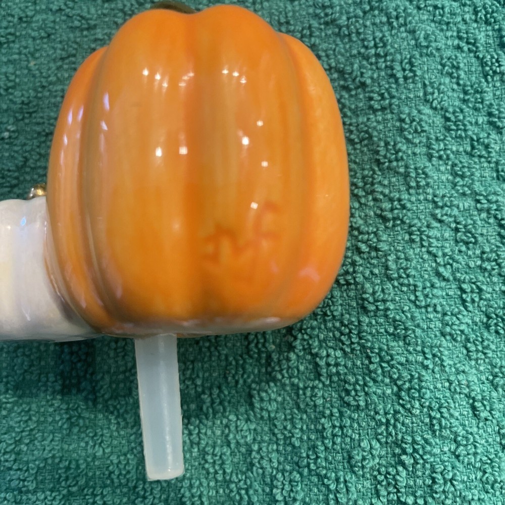Nora Fleming Double Pumpkin Mini Retired