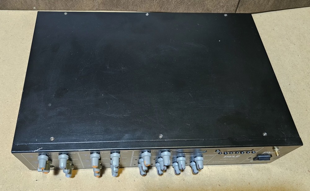 Pyle PT8050CH 8 Channel Audio Source Mixer Amplifier System -Missing BT Antenna-