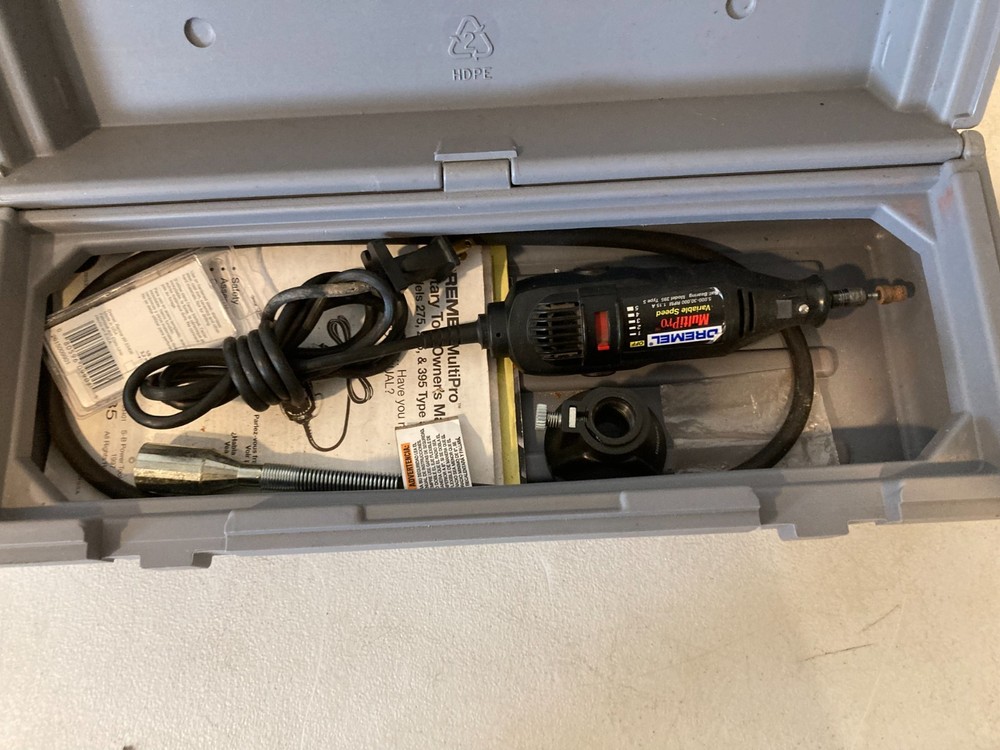 Dremel MultiPro 395 Rotary Tool w/ Case & Accessories