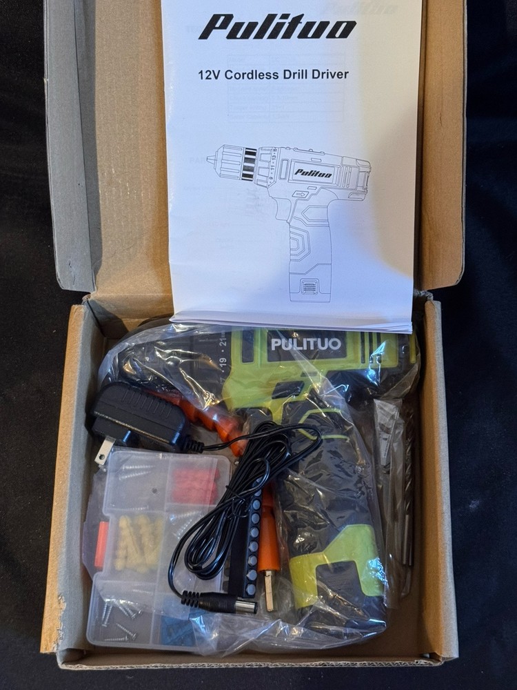 Pulituo 12v Cordless Drill Driver - 7212A