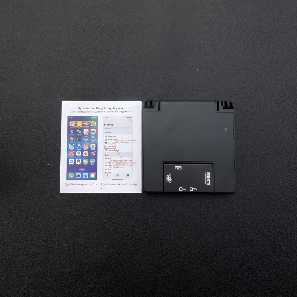 7 in 1 Multifunctional Card Reader Storage Box Card Case OTG Adapter