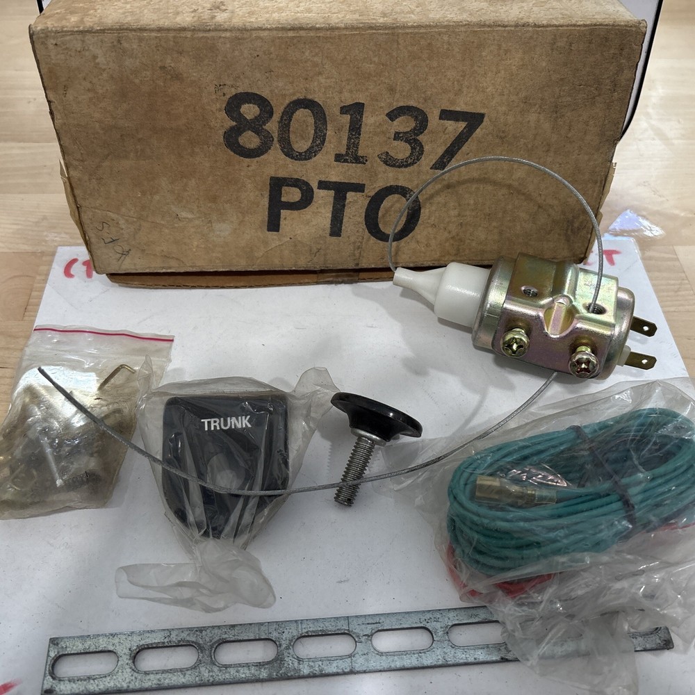 Audiovox PRO-TR1 Security Trunk Release NIB Complete Kit