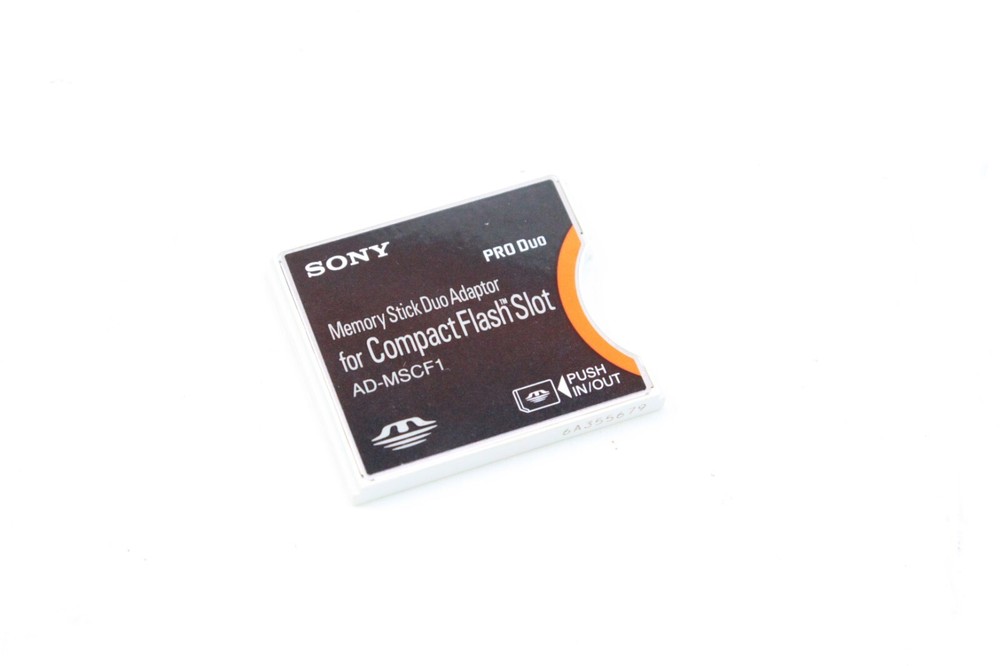 Sony AD-MSCF1 Memory Stick Duo Adapter for Compct Flash