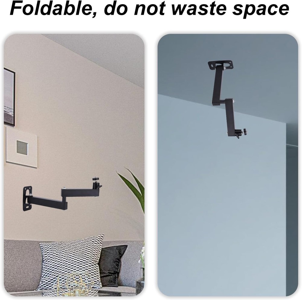 Foldable 180° Adjustable Projector Stand for Versatile Viewing – 2kg Capacity