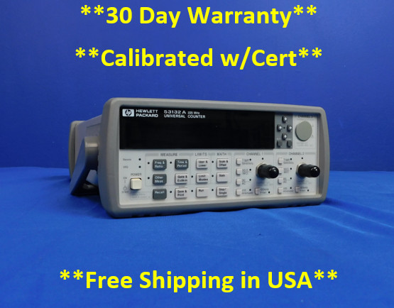 Keysight (Agilent) 53132A Universal Frequency Counter, 12 digits/s
