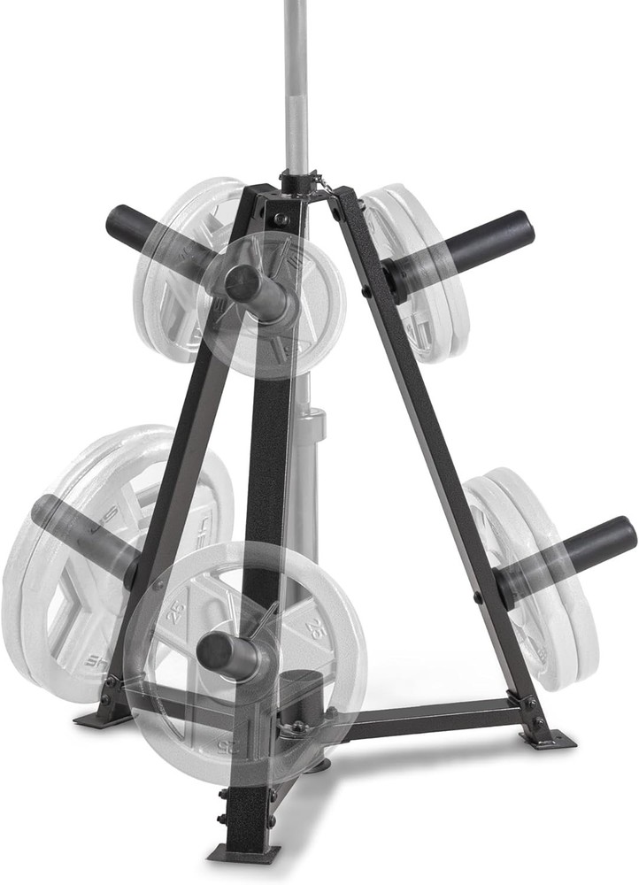Compact and Durable Olympic Weight Tree for Efficient Plate Storage Solutions