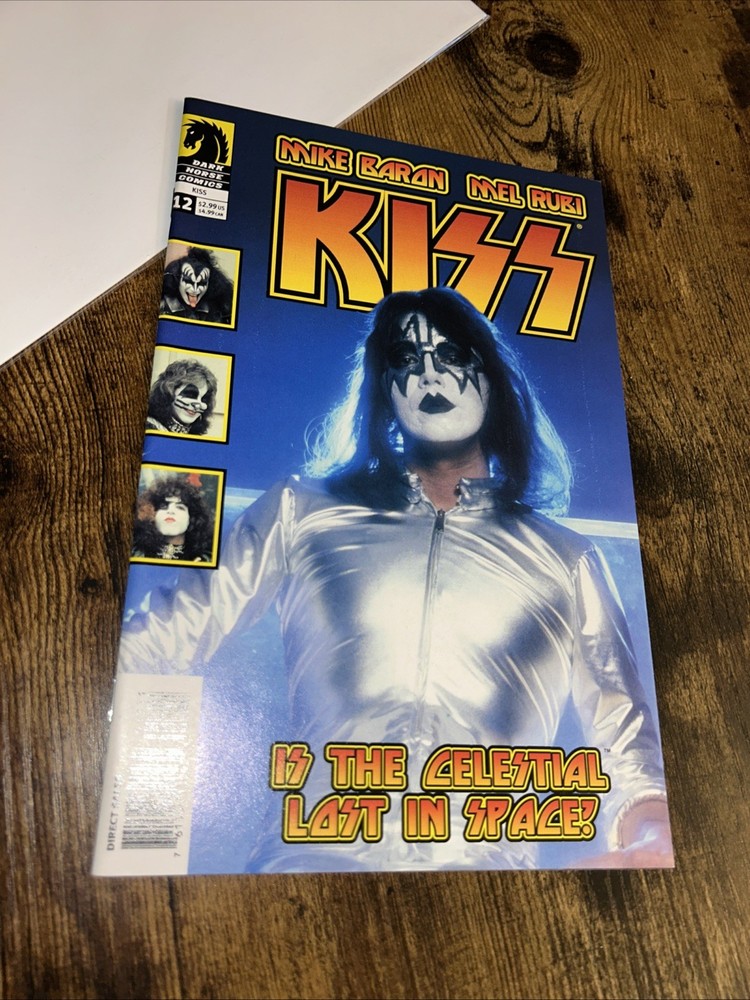 KISS Dark Horse Comic Book Ace Frehley Photo Cover #12 - 2003 Bag/Board