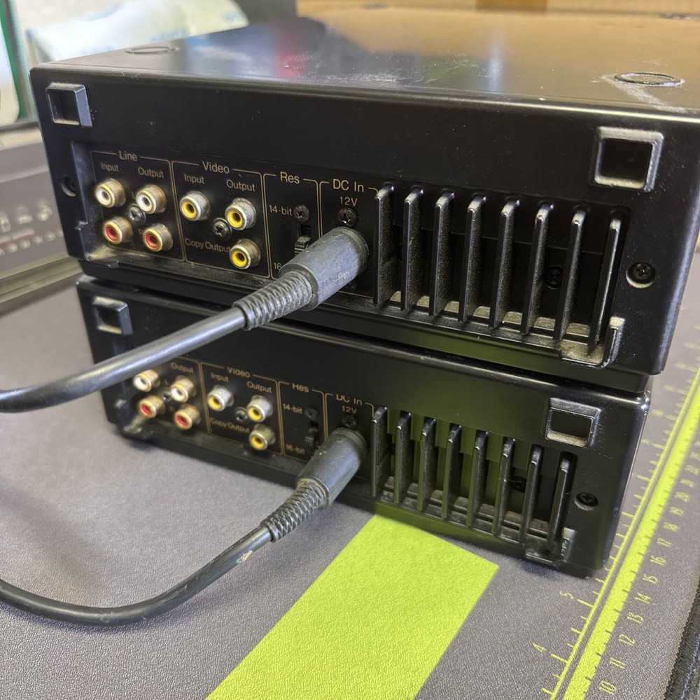 (2) Nakamichi DMP-100 Digital Mastering Processor with Power Supply