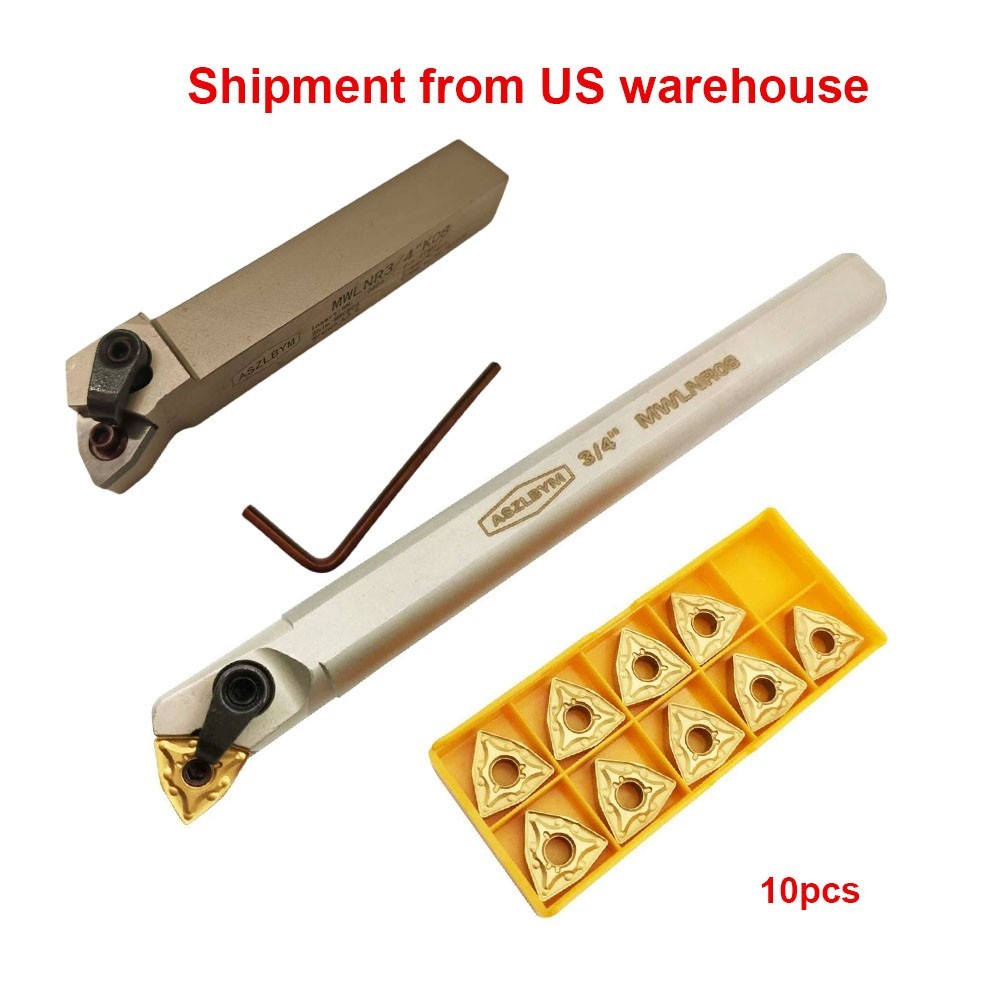3/4 combination set outer circle+boring tool holder+10pcs WNMG080408 insertion