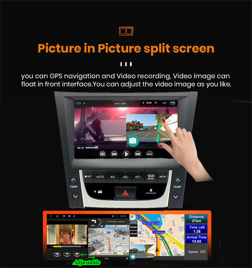 9" Stereo Radio GPS Wifi FM For Lexus GS GS300 GS350 GS430 GS450 GS460 2005-2011