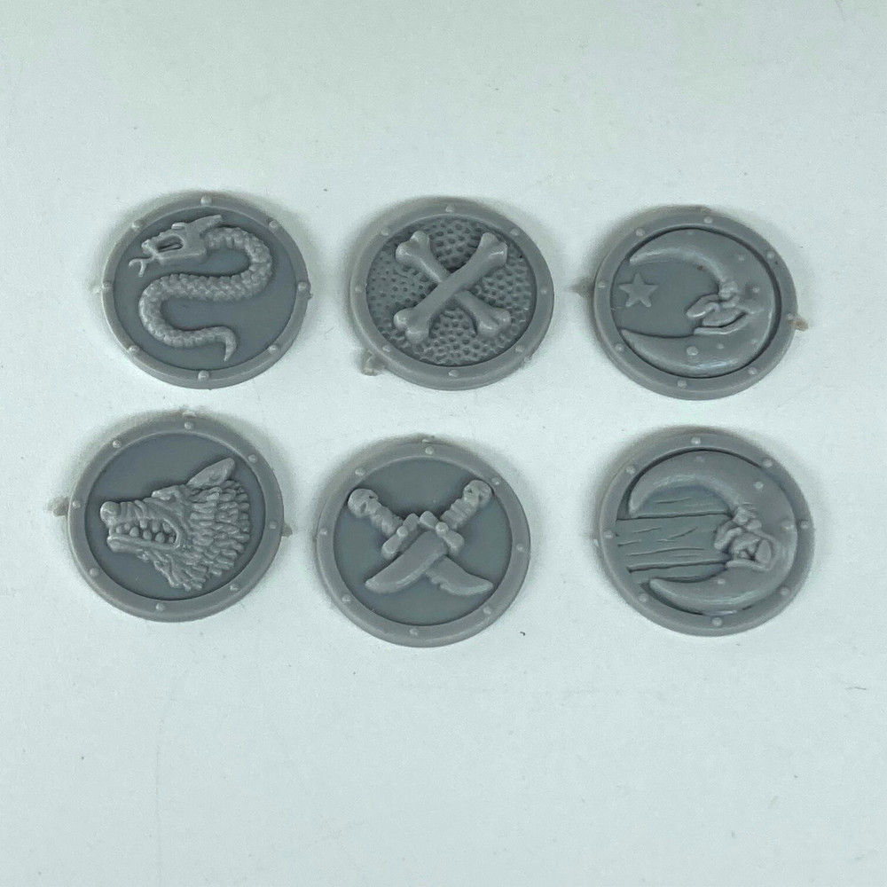 Assorted Shields - Orcs & Goblins - Parts / Kitbash - Warhammer Fantasy X8217