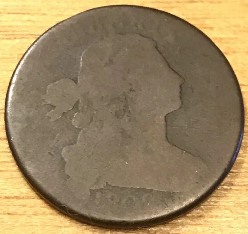 1802 Draped Bust Large Cent - 1c Early American Copper