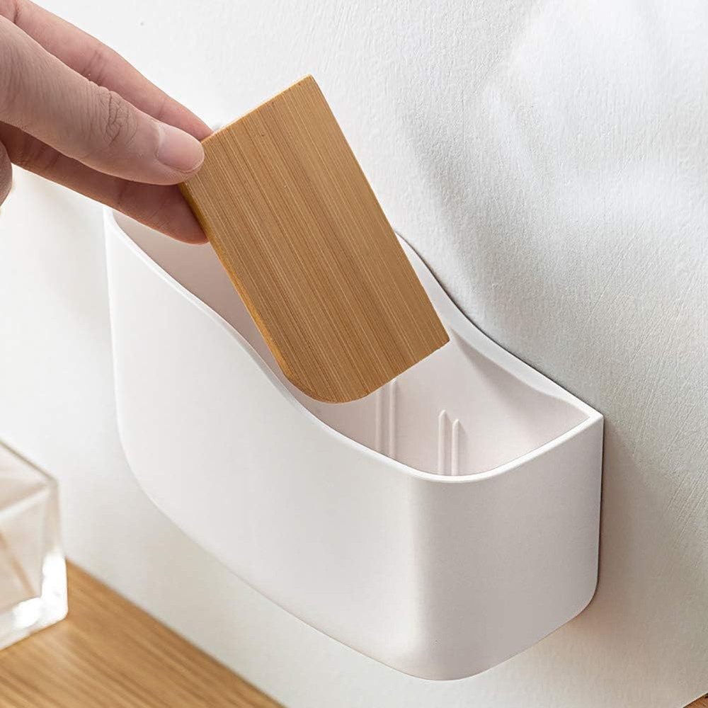 Remote Control Holder, Wall Mounted Tv Bed Remote Control Caddy Organizer for Li