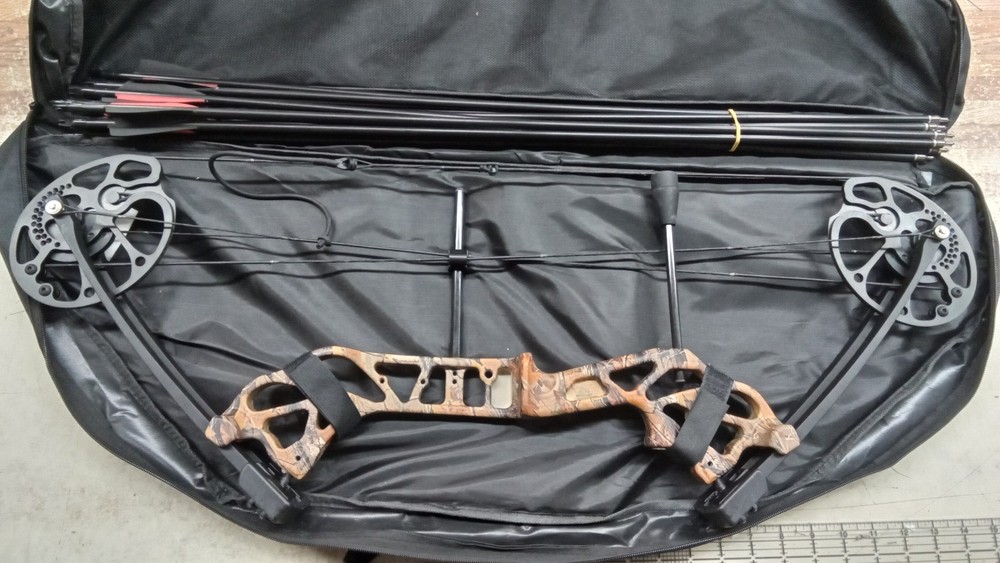 TOPOINT Archery Compound Bow 19-31" 19-70 lbs Draw 320 fps