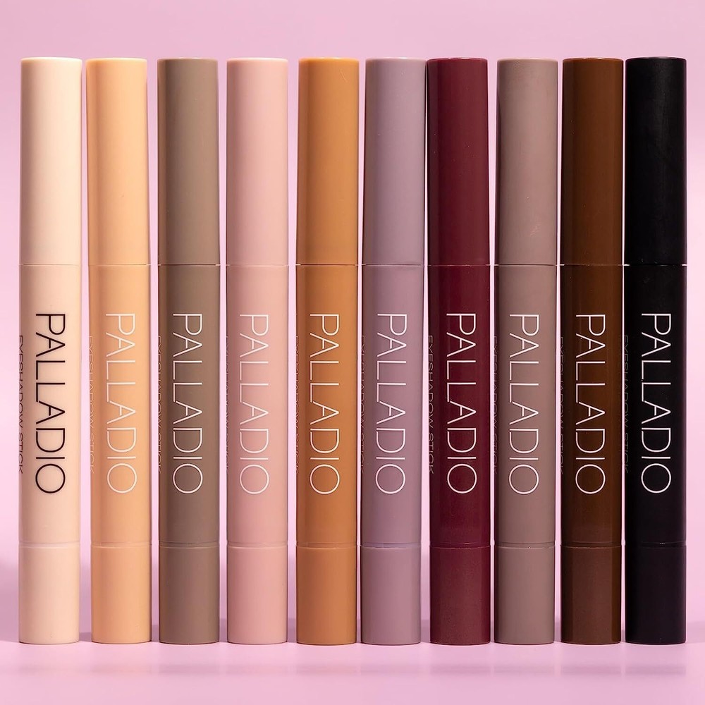 Palladio Waterproof Eyeshadow Stick with Blending Sponge