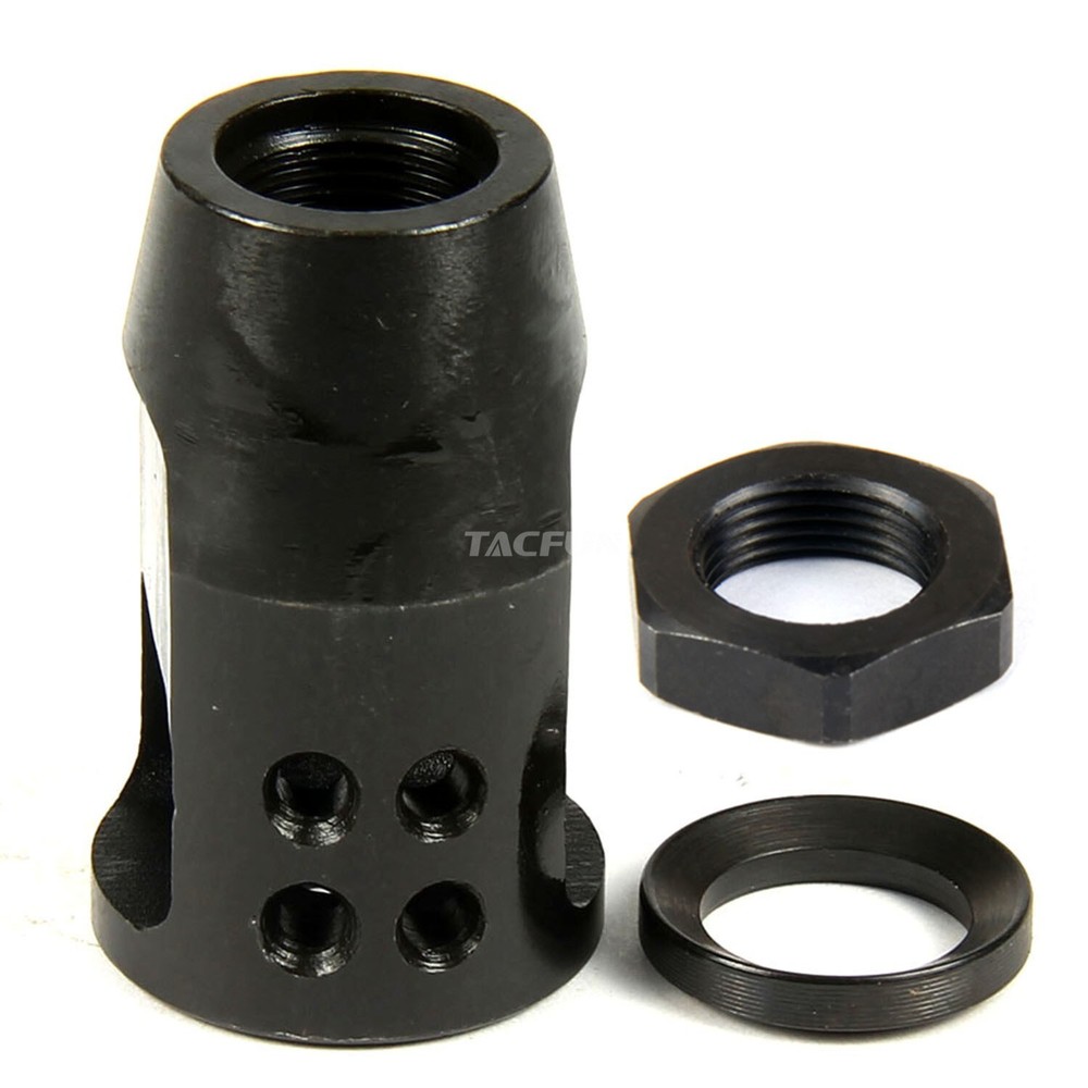 Compact Short Muzzle Brake 1S-P Type 5/8x24 TPI for .308