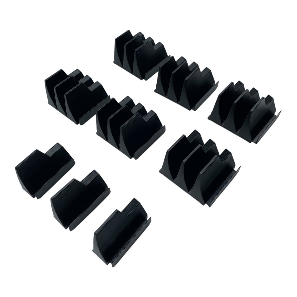 Plastic Wrench Organizer Set Tool Box Storage Magnetic Drawer Attachment Black