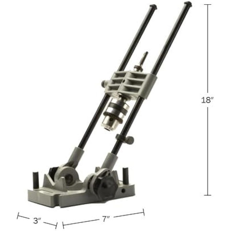 Portable Drill Guide Attachment Handheld Drill Mini Press Straight Hole Jig New