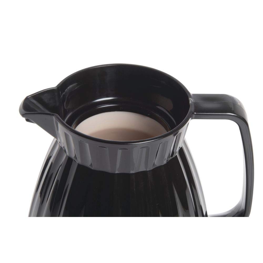 HUBERT® 0.6 L Black Plastic Server
