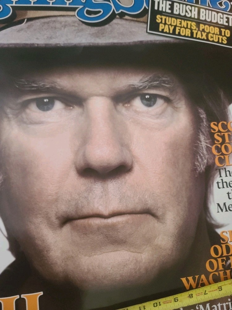 Neil Young Rolling Stone 24 x 36 Poster January 2006