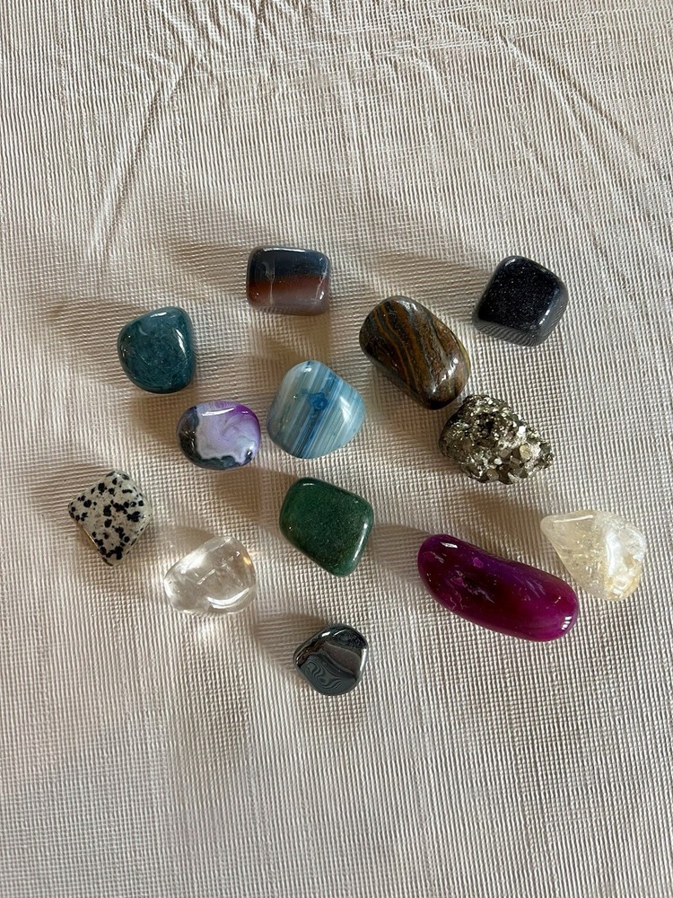 Assorted Multicolor Rock and Gem Collection bundle Set