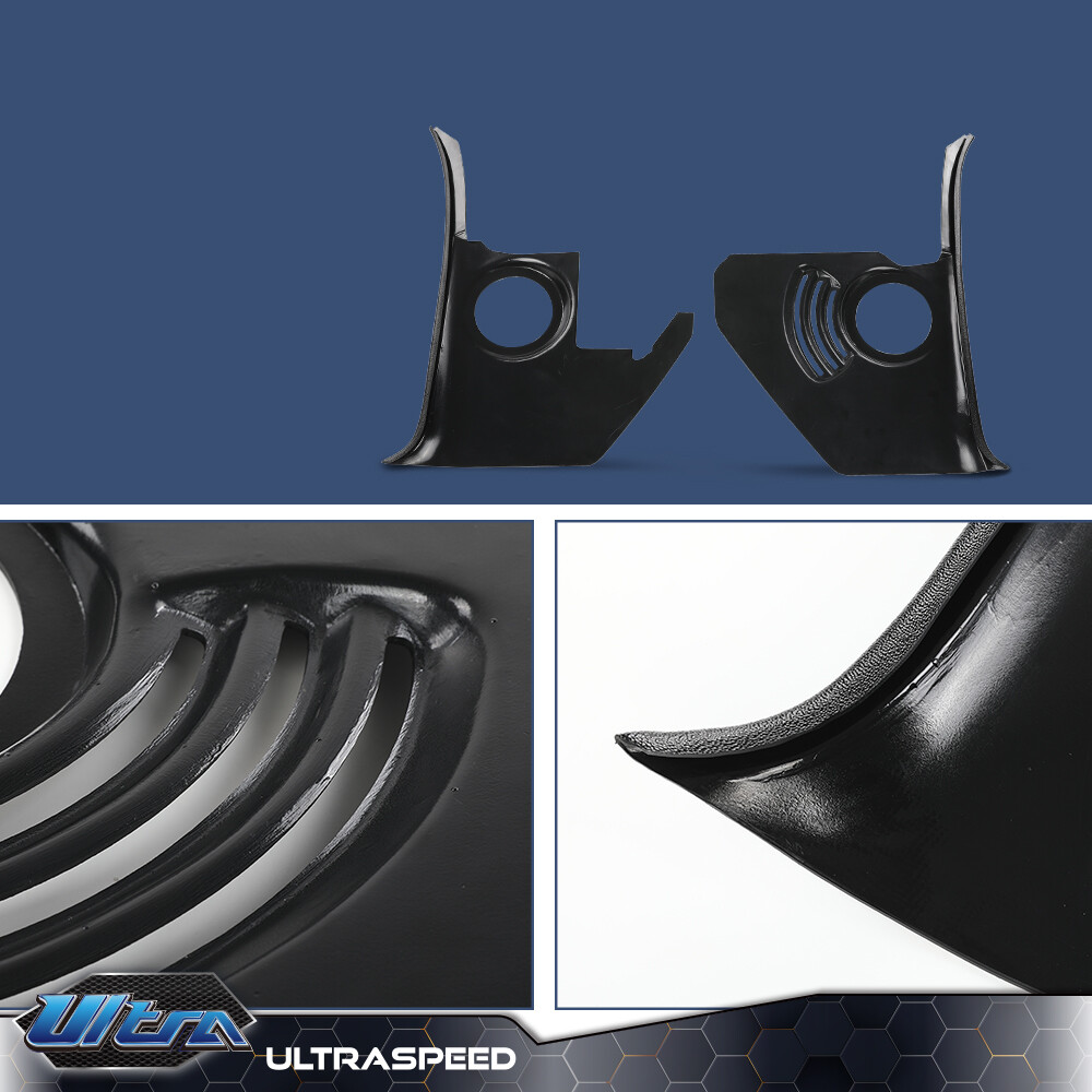 Pair Fit For 1964 Chevy Impala with AC Speaker Kick Panels without Speaker