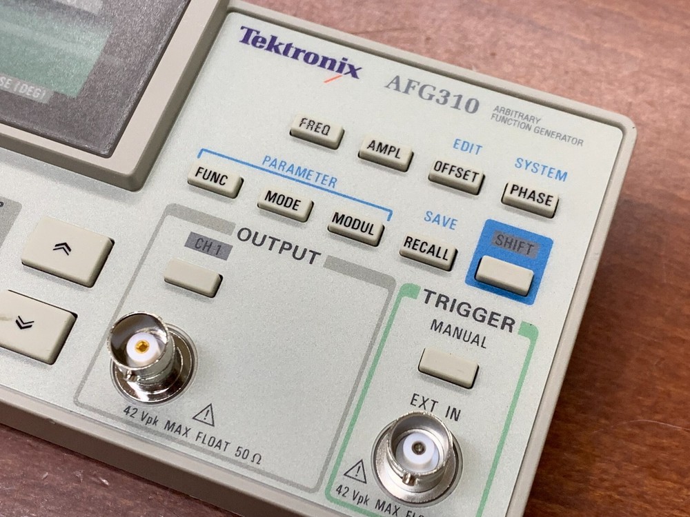 Tektronix 614-A019-00 Arbitrary Function Generator Front Panel For AFG310