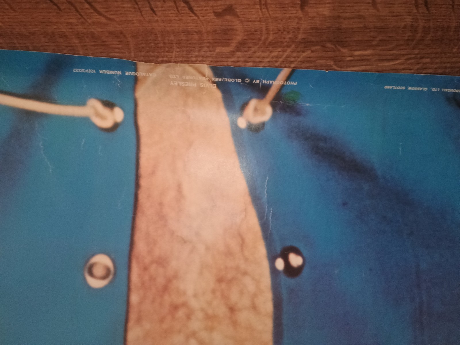 Elvis Presley Blue Suit Memorial 23x35 Poster 1972