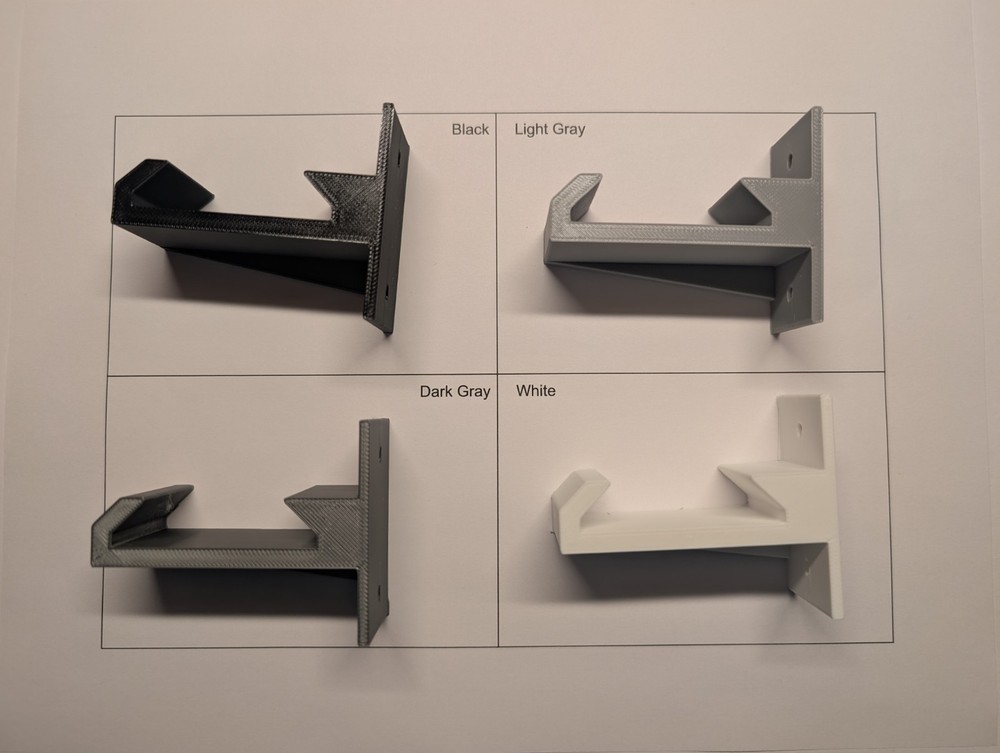 G Scale Train Track Ceiling Mount Bracket
