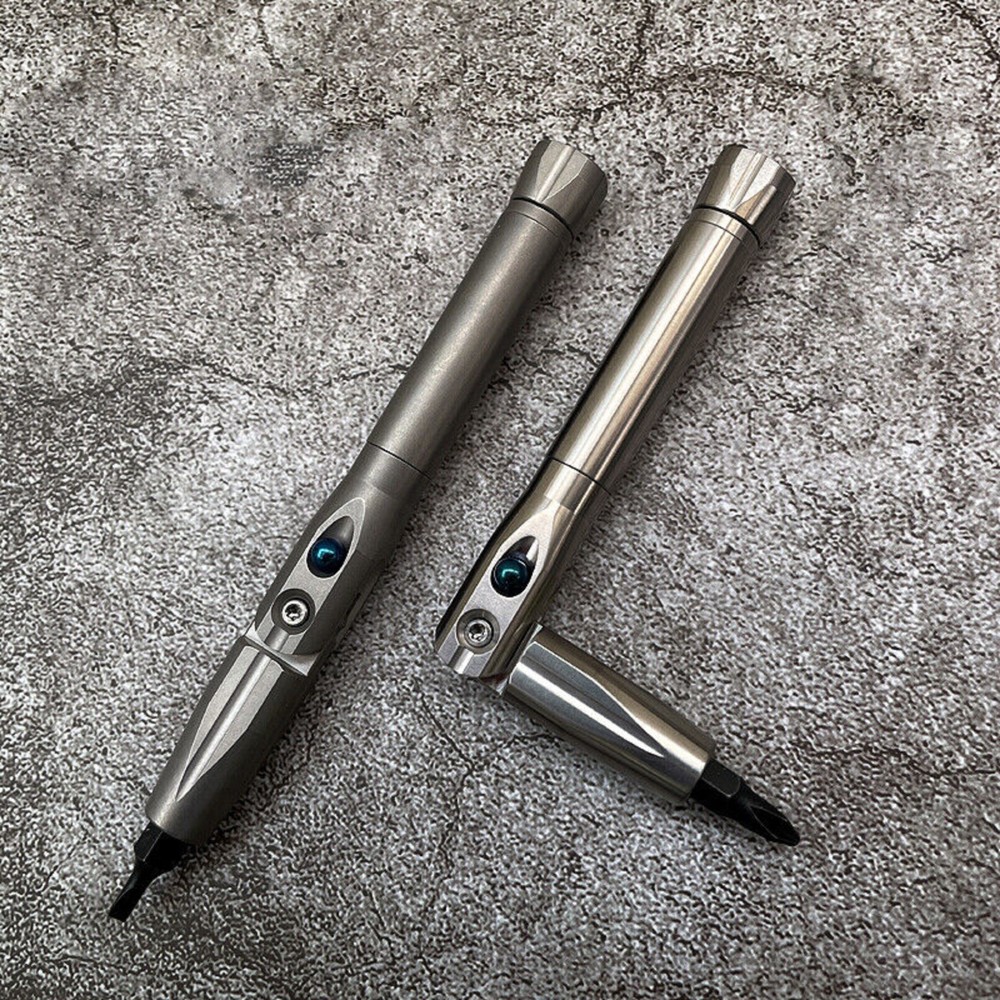 Titanium Folding Screwdriver Portable Gadget Cross Bit Multi-functional EDC Tool