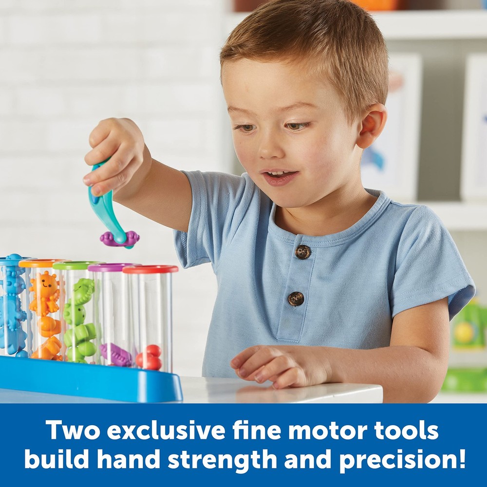 Learning Resources Silly Science Fine Motor Sorting Set - 55 Medium, Multi