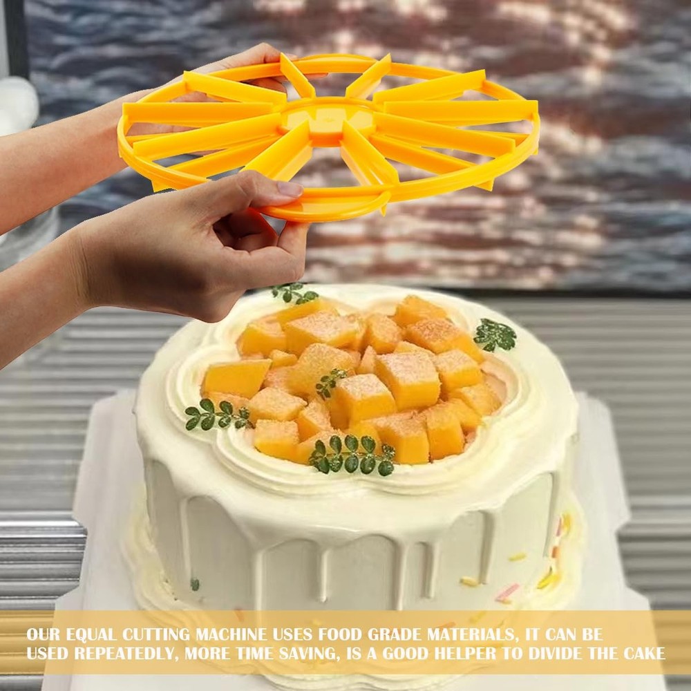 Cake Portion Cutter and Divider Tool for Wedding Cheesecake Layer Slicing – D...