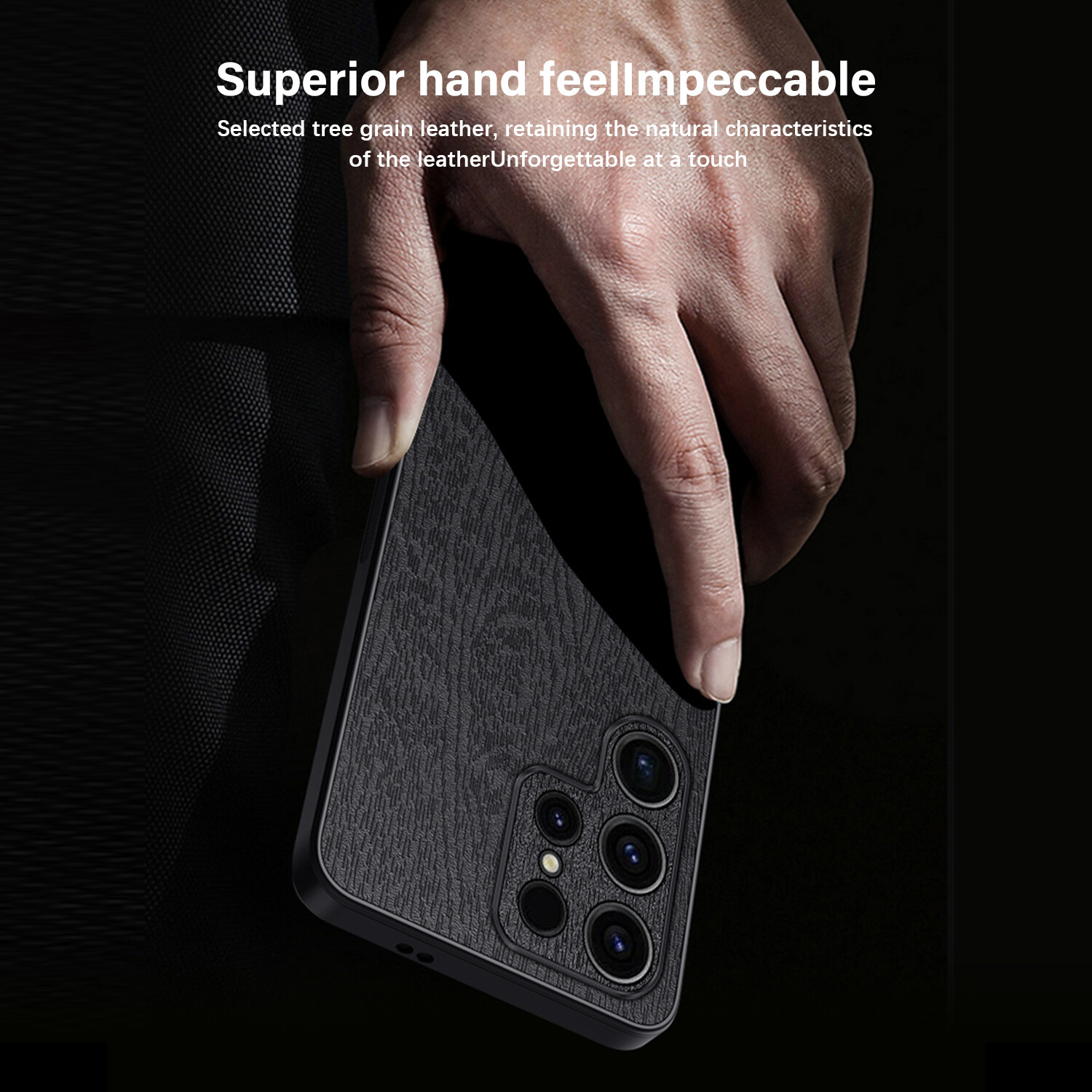 Leather Case For Samsung Galaxy Note 20 S21 S22 S23 FE Shockproof Back Cover