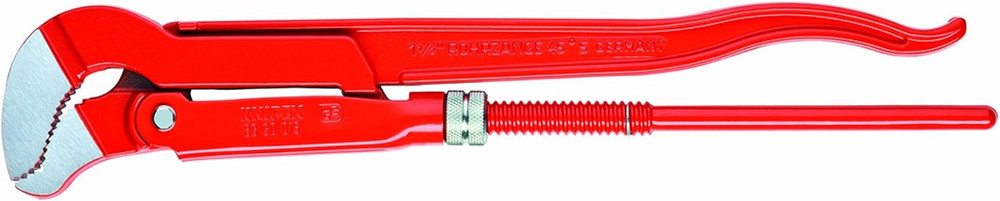 KNIPEX Tools - Swedish Pattern Pipe Wrench, S-Shape (8330010)