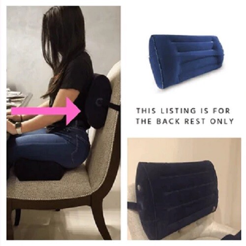 Bombshell Backrest Pillow, Inflatable