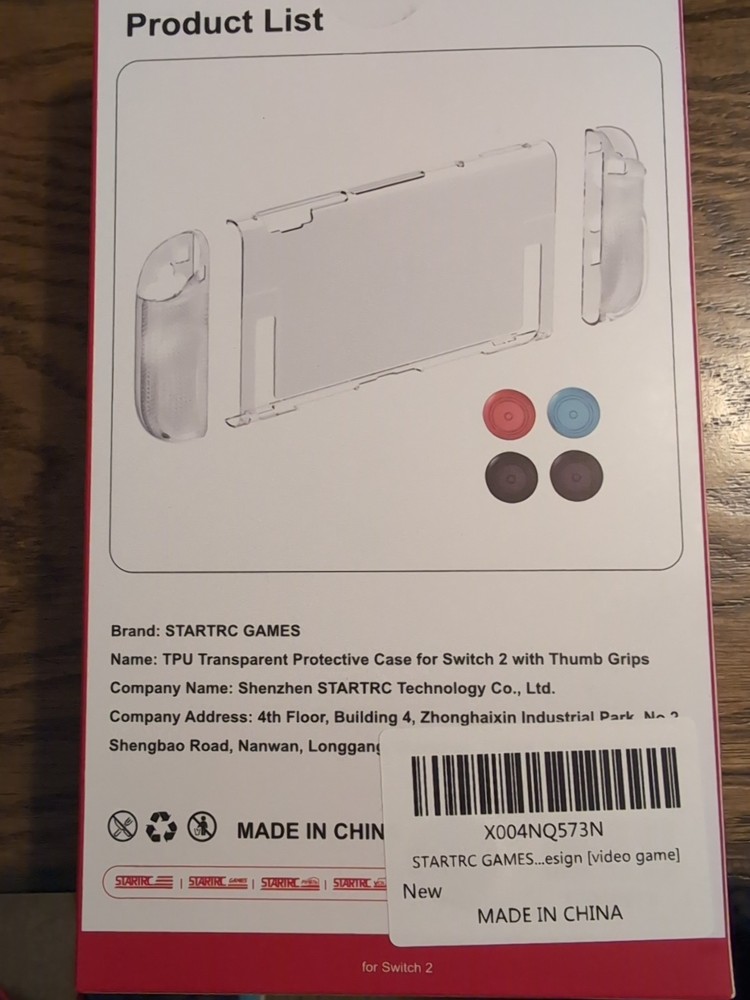 Case For Switch 2 Translucent