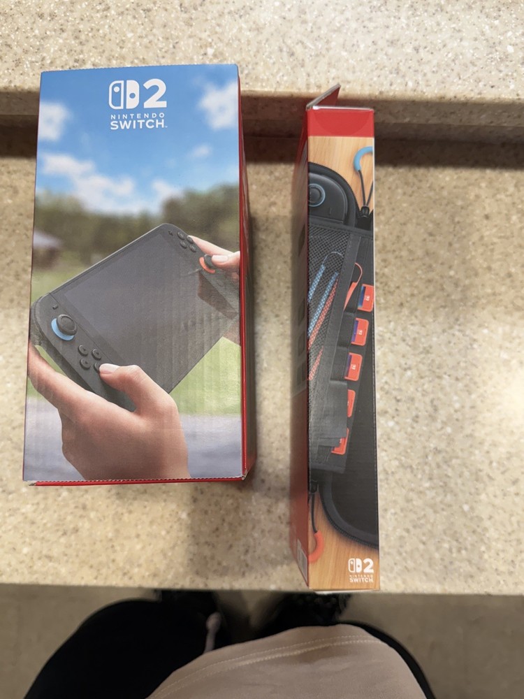 Nintendo Switch 2 Console With Carrying Case & Screen Protector