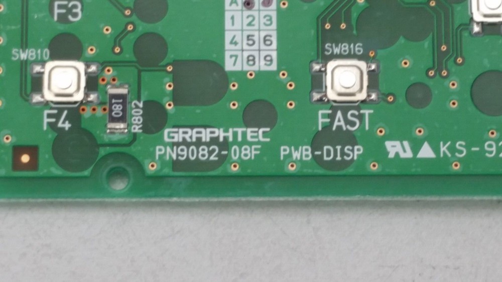 Graphtec CE6000-40 CE6000-60 CE6000-120 Keyboard Control Panel Board