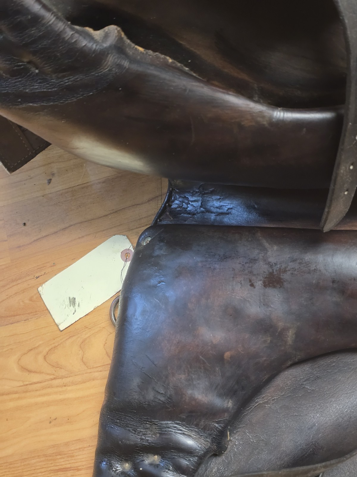 US Cavalry Training Saddle With Straps