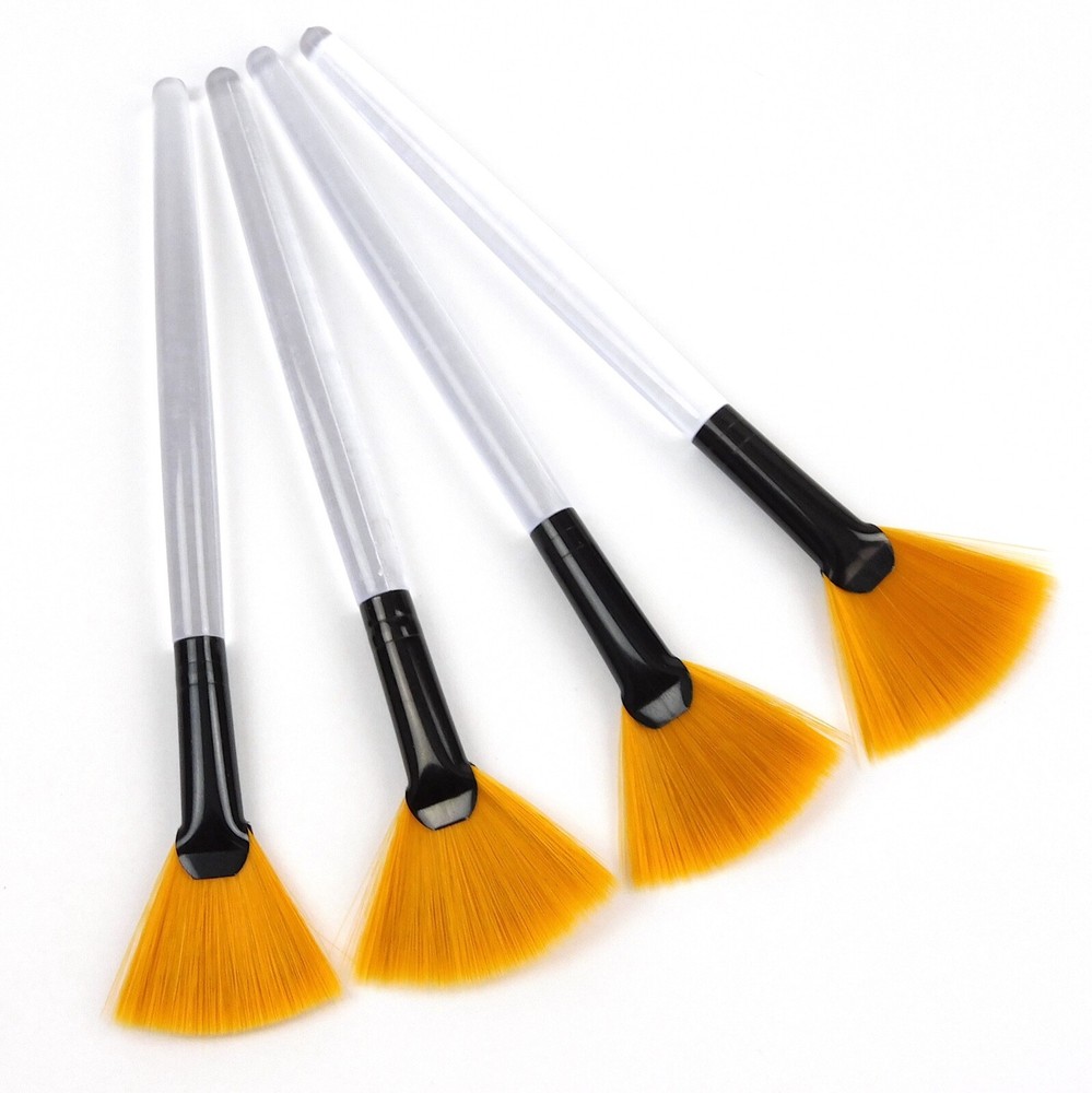 4 Pcs Fan brush
