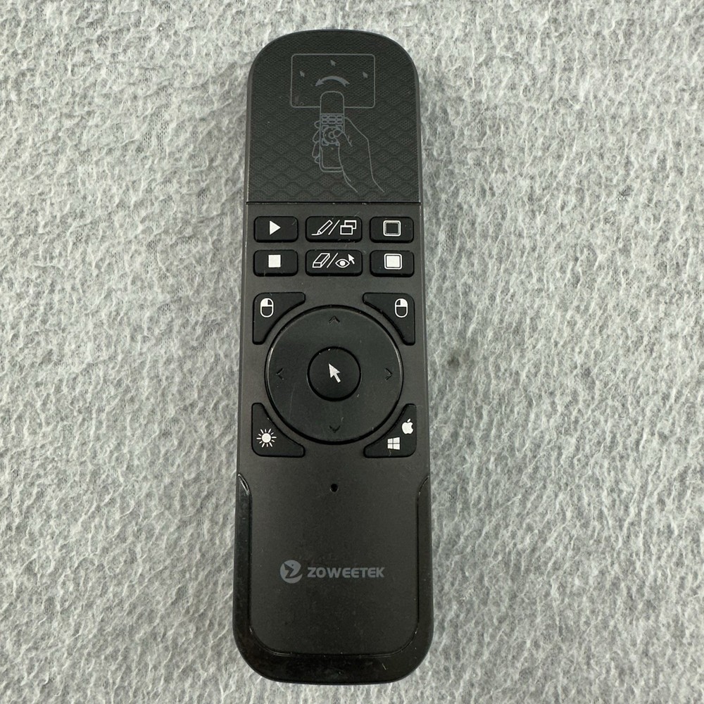 Zoweetek Remote Control Wireless Presenter Red Laser Pen Pointer Mouse Functions