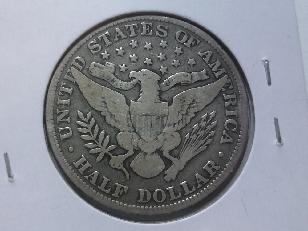 1898-P Barber Half Dollar