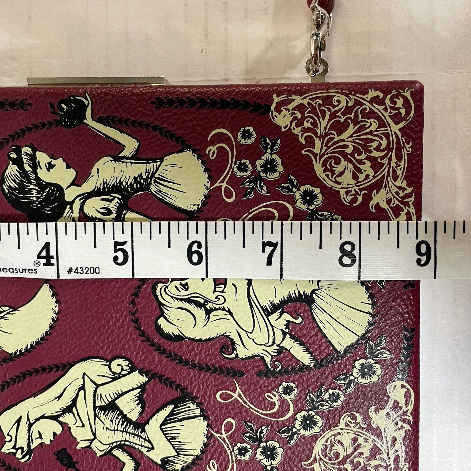 Disney Princess Storybook Book Clutch Handbag Purse