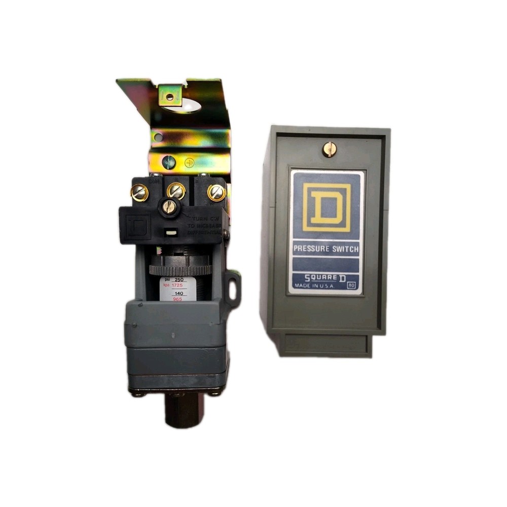 Square D Pressure Switch 877AS New Old Stock